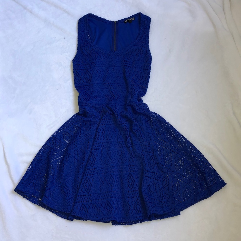 Blue Express Dress
